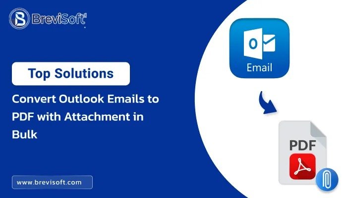 Export Outlook Emails to PDF with Attachments in Bulk