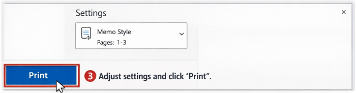 Modify any print settings to your liking
