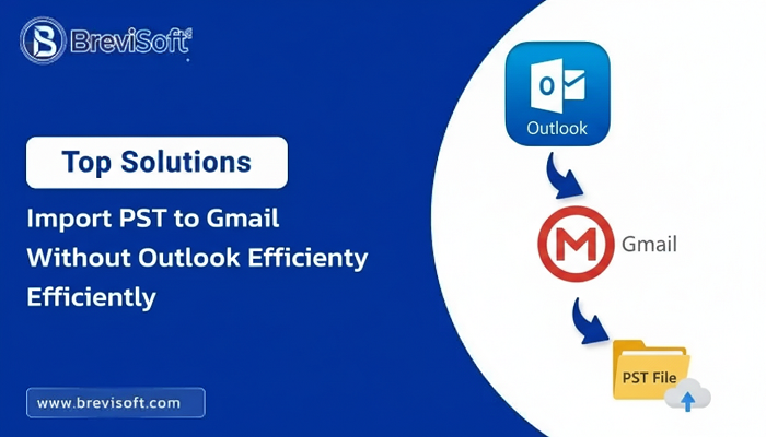 Import PST to Gmail Account without Outlook