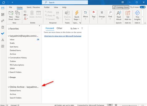 After completion, the imported PST mailbox data will appear in the Office 365