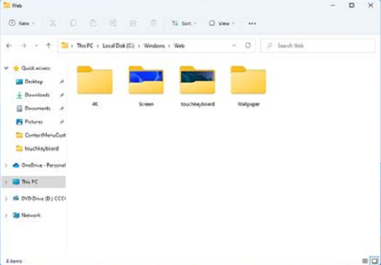 go to the folder from which you want to delete