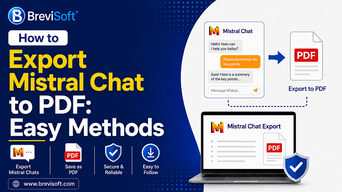 Export Mistral Chat to PDF