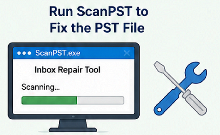 ScanPST to Fix the PST File Opening Issues