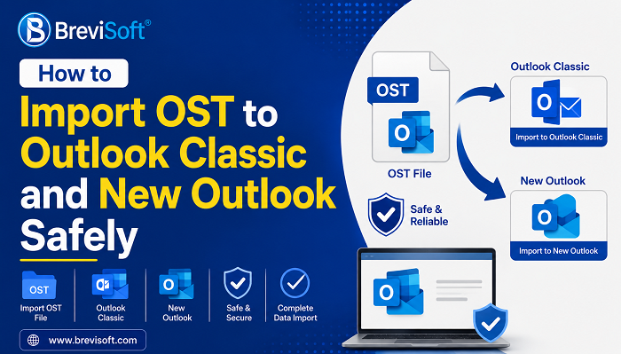Import OST to Outlook