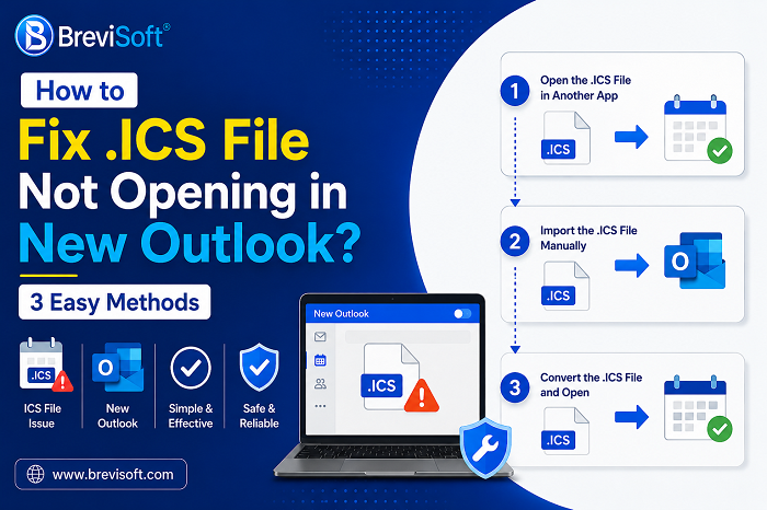 Fix .ICS File Not Opening in New Outlook