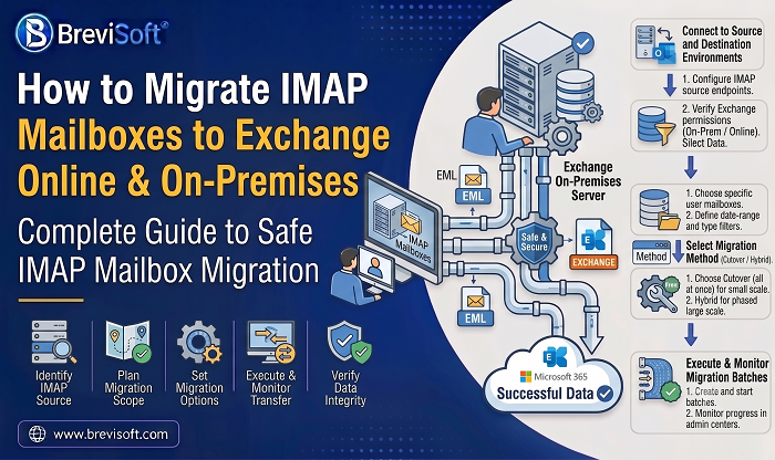 transfer IMAP emails to Microsoft Exchange