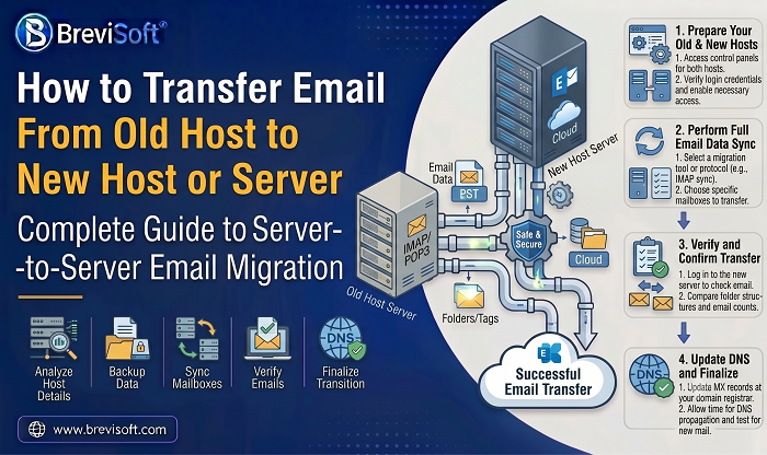 Transfer Email From Old Host to New Host