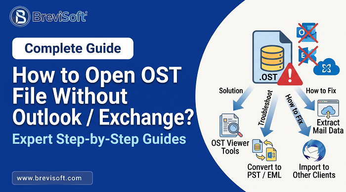Open an OST File Without Outlook