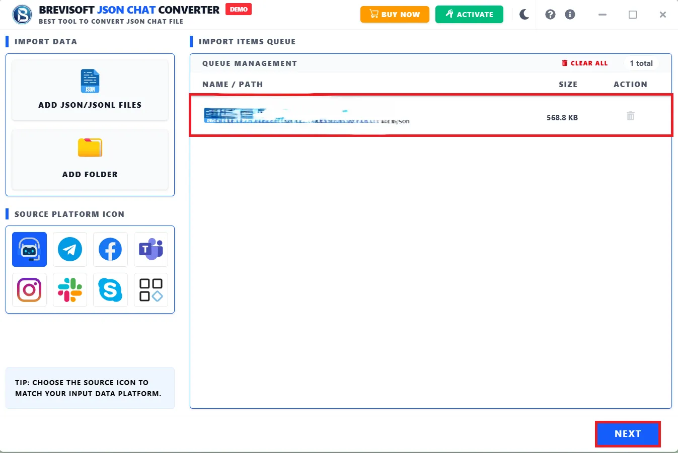 MBOX Converter allows to save attachments