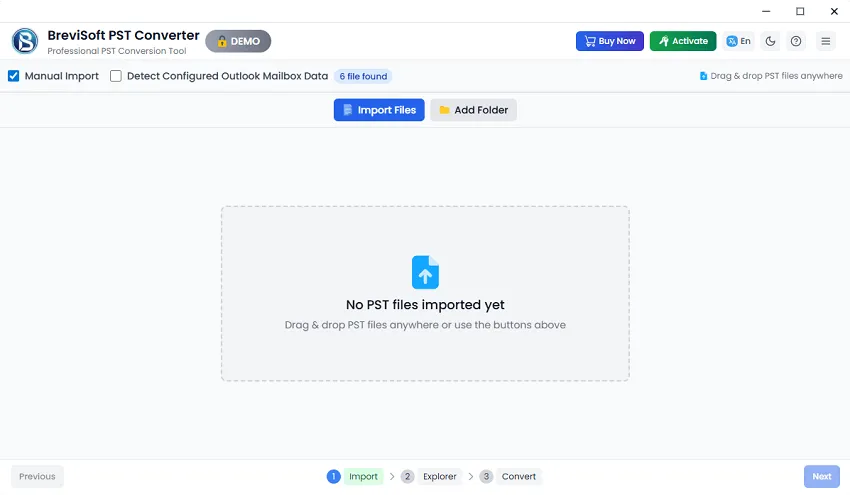 software and choose one option