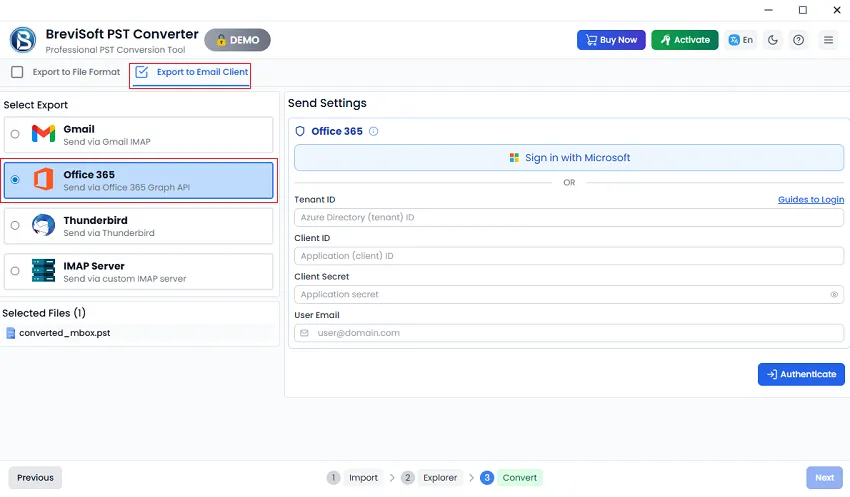 application provides multiple advance search options