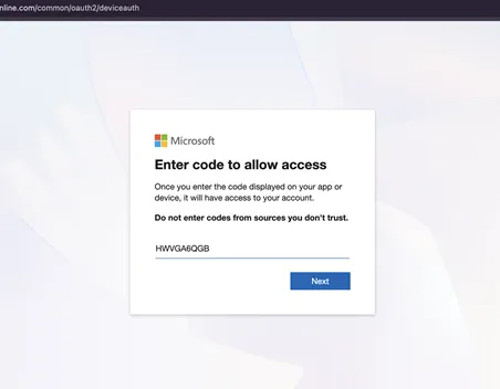 Choose Mailbox files from software interface