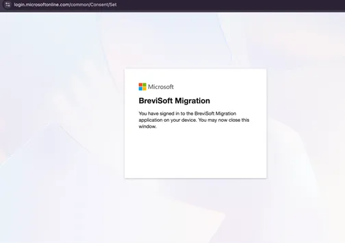 Choose Mailbox files from software interface